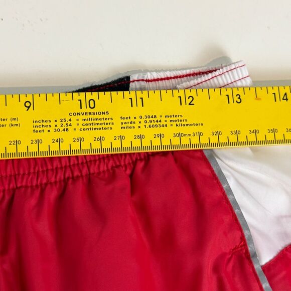 Vintage Nike Y2K Red Nylon Track Pants M - Picture 6 of 9